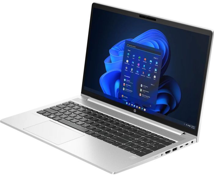 Ноутбук HP Probook 450-G10 15.6" FHD IPS AG, Intel i5-1335U, 8GB, F256GB, UMA, DOS, сріблястий