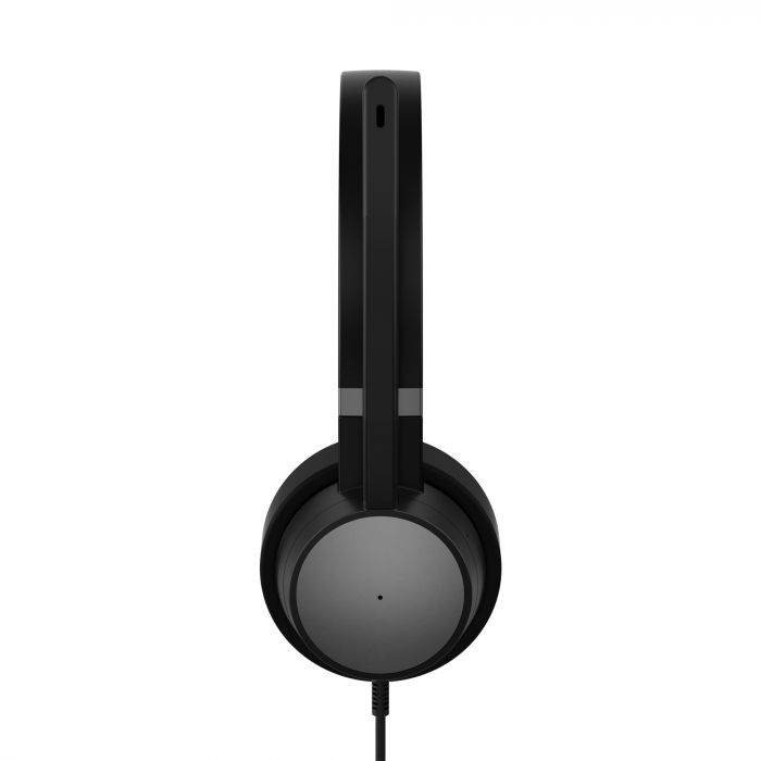 Гарнітура ПК стерео Lenovo Go Wired ANC Headset, чорний