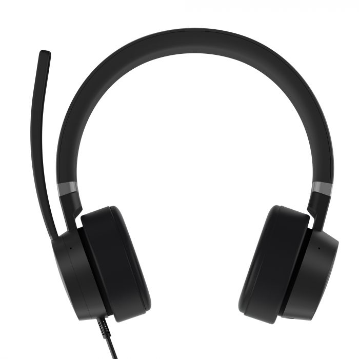 Гарнітура ПК стерео Lenovo Go Wired ANC Headset, чорний