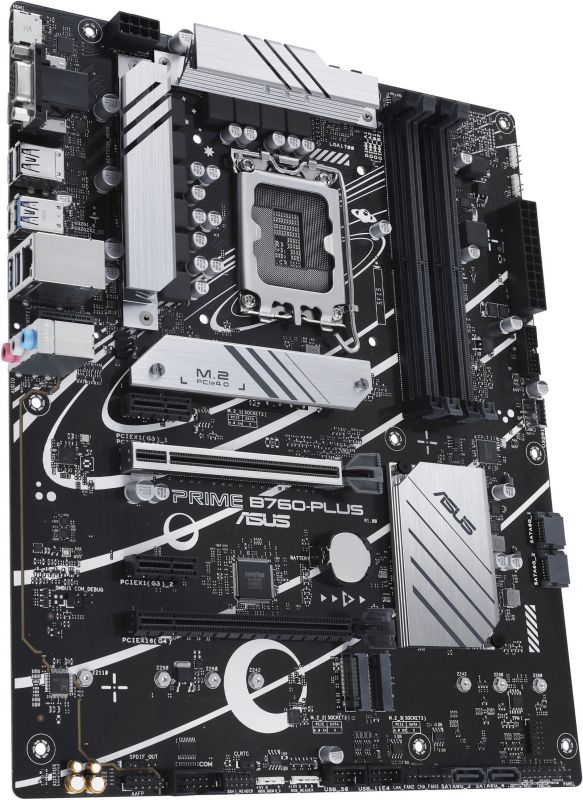 Материнcька плата ASUS PRIME B760-PLUS s1700 B760 4xDDR5 M.2 HDMI D-Sub DP ATX