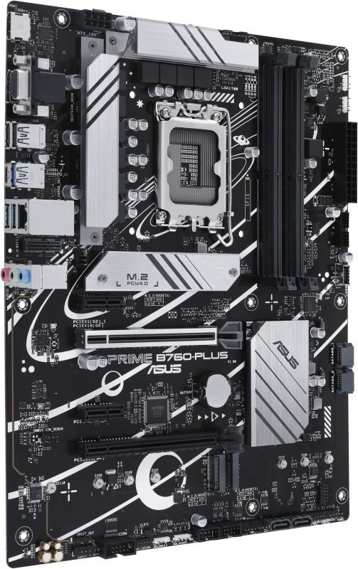 Материнcька плата ASUS PRIME B760-PLUS s1700 B760 4xDDR5 M.2 HDMI D-Sub DP ATX