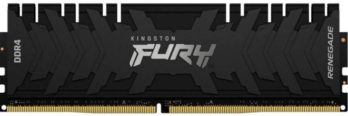 Пам'ять ПК Kingston DDR4 32GB KIT (16GBx2) 3200 FURY Renegade Чорний