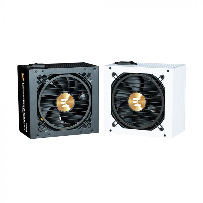 Блок живлення Zalman Teramax 2  (1200W), >90%, 80+ Gold, 120мм, 1xMB 28pin (18+10), 2xCPU 8pin(4+4), 3xMolex, 12xSATA, 4xPCIe 8pin(6+2), 1x12VHPWR, Fully Modular