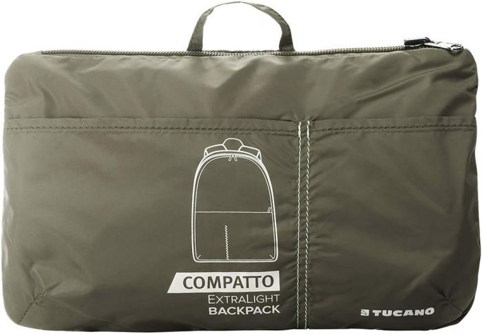 Рюкзак розкладний Tucano Compatto Eco XL, темно зелений