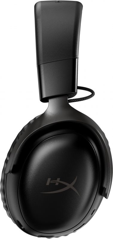 Гарнітура ігрова HyperX Cloud III, WL/USB-A/USB-C, чорний