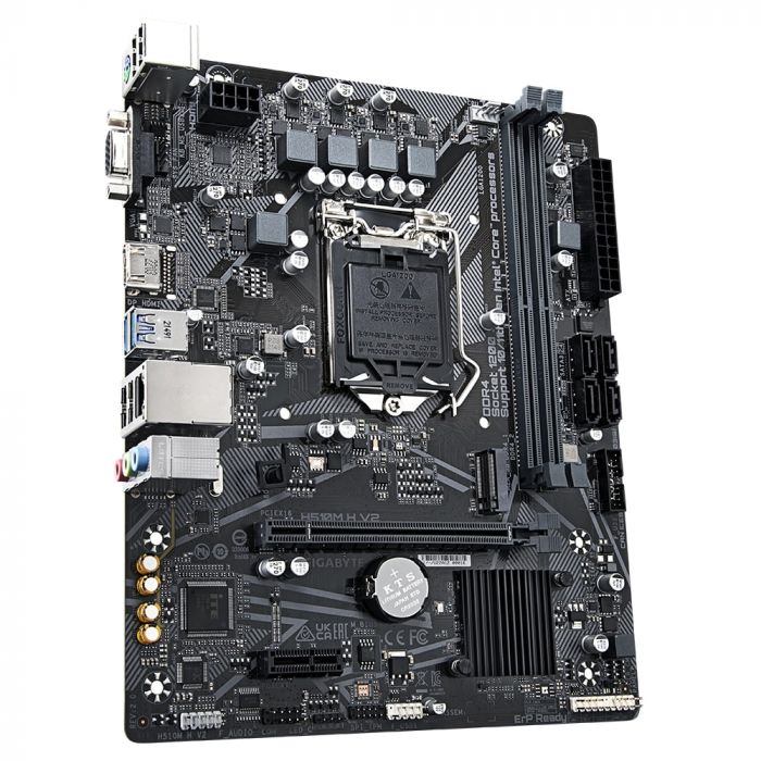 Материнська плата GIGABYTE H510M H V2 s1200 H510 2xDDR4 HDMI mATX