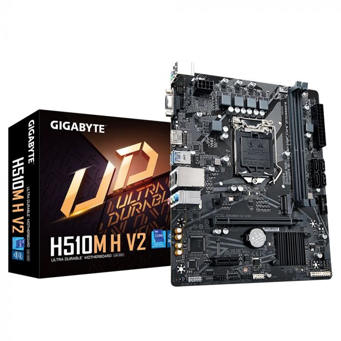Материнська плата GIGABYTE H510M H V2 s1200 H510 2xDDR4 HDMI mATX