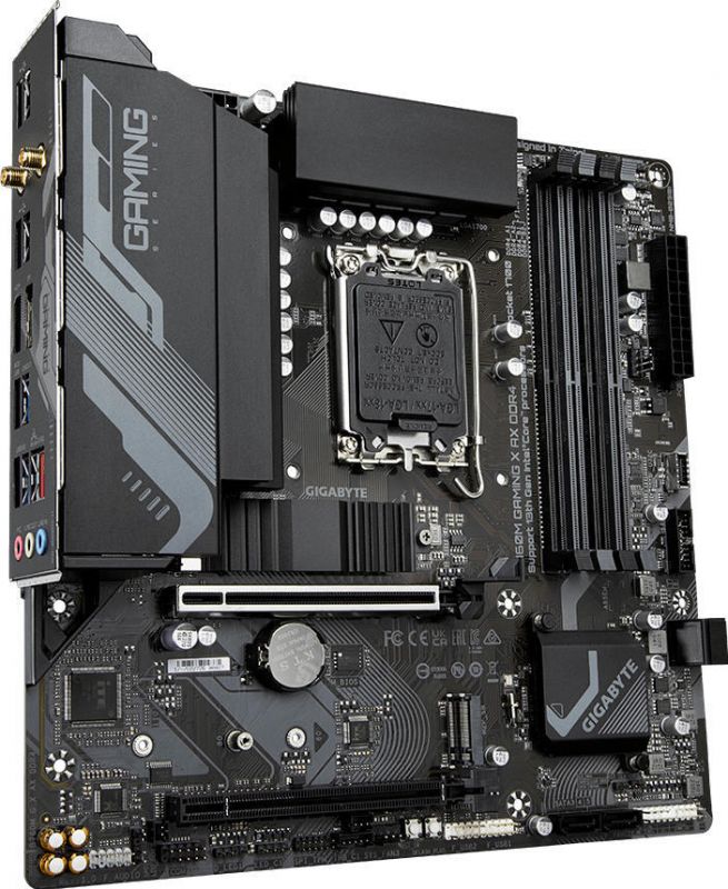 Материнська плата GIGABYTE B760M G X AX DDR4 s1700 B760M 4xDDR4 M.2 HDMI DP mATX