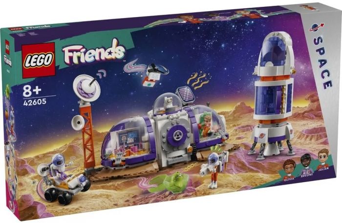 Конструктор LEGO Friends Космічна база на Марсі і ракета