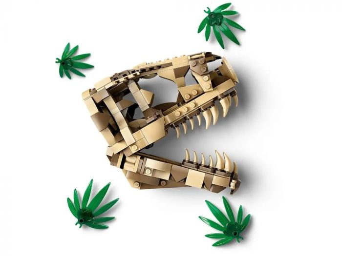 Конструктор LEGO Jurassic World Скам`янілості динозаврів: череп тиранозавра