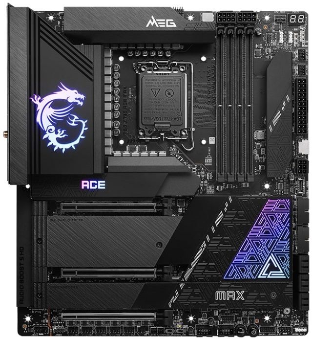 Материнcька плата MSI MEG Z790 ACE MAX s1700 Z790 4xDDR5 WiFi BT E-ATX