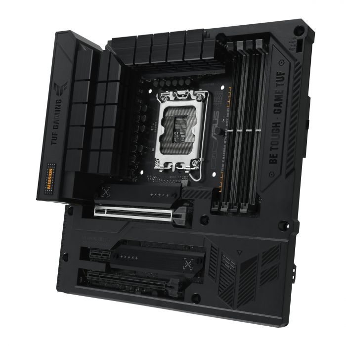 Материнcька плата ASUS TUF GAMING B760M-BTF WIFI s1700 B760 4xDDR5 M.2 HDMI DP Wi-Fi BT mATX