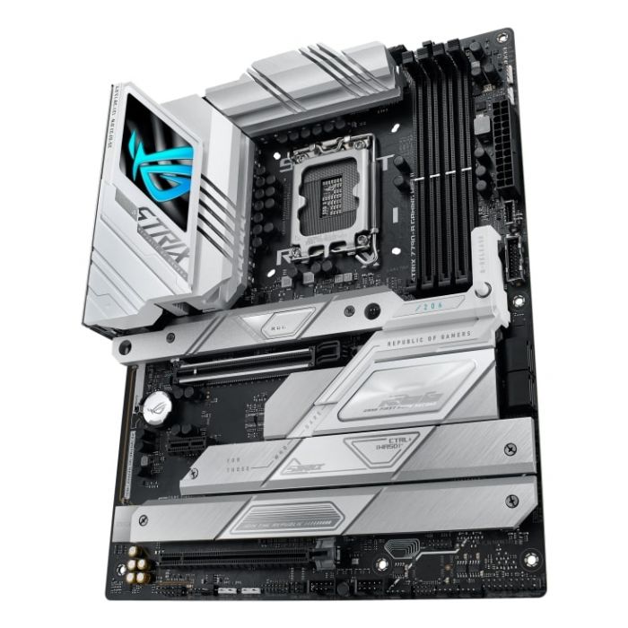 Материнcька плата ASUS ROG STRIX Z790-A GAMING WIFI II s1700 Z790 4xDDR5 M.2 HDMI DP Wi-Fi BT білий ATX