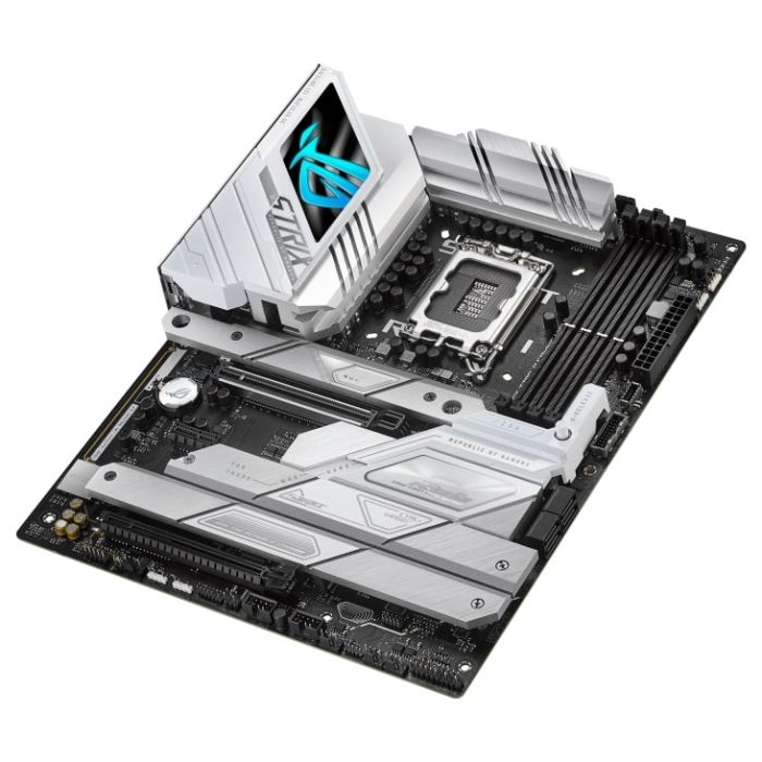 Материнcька плата ASUS ROG STRIX Z790-A GAMING WIFI II s1700 Z790 4xDDR5 M.2 HDMI DP Wi-Fi BT білий ATX