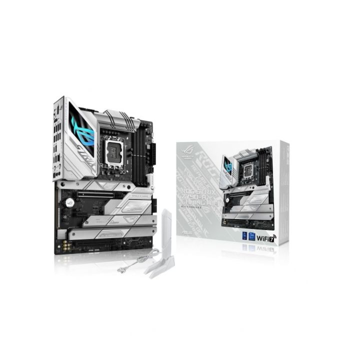 Материнcька плата ASUS ROG STRIX Z790-A GAMING WIFI II s1700 Z790 4xDDR5 M.2 HDMI DP Wi-Fi BT білий ATX