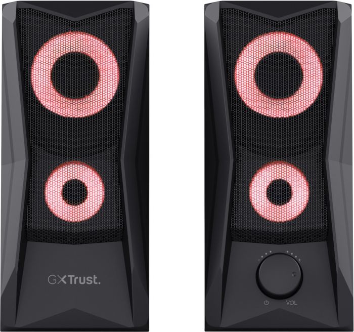 Акустична система Trust GXT 606 Javv 2.0, USB/AUX, RGB, чорний