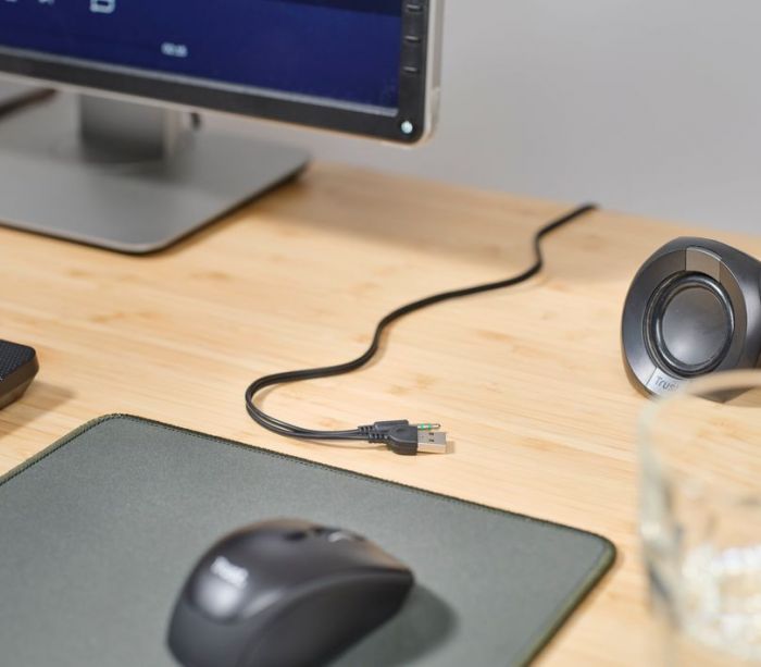 Акустична система Trust Polo Compact 2.0, USB/AUX, чорний