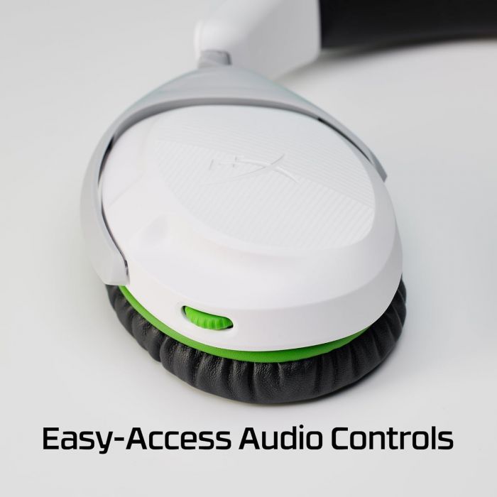 Гарнітура HyperX Cloud Stinger 2 Xbox, mini-jack, біло-зелений