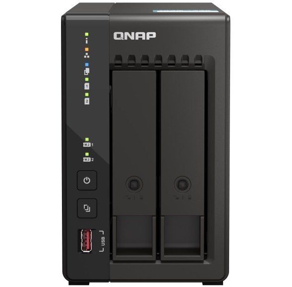 Мережеве сховище QNAP TS-253E-8G (2.5GbE HDMI USB 3.2 Gen2)