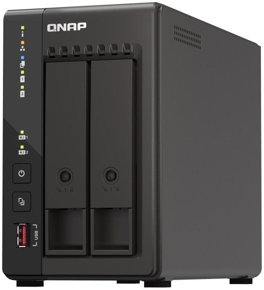Мережеве сховище QNAP TS-253E-8G (2.5GbE HDMI USB 3.2 Gen2)