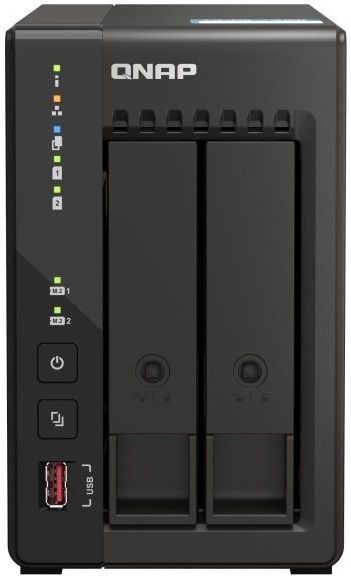 Мережеве сховище QNAP TS-253E-8G (2.5GbE HDMI USB 3.2 Gen2)