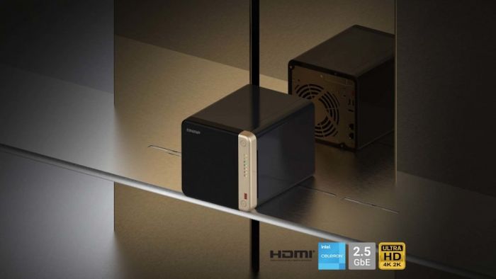 Мережеве сховище QNAP TS-464-8G (2.5GbE HDMI USB 3.2 Gen2)