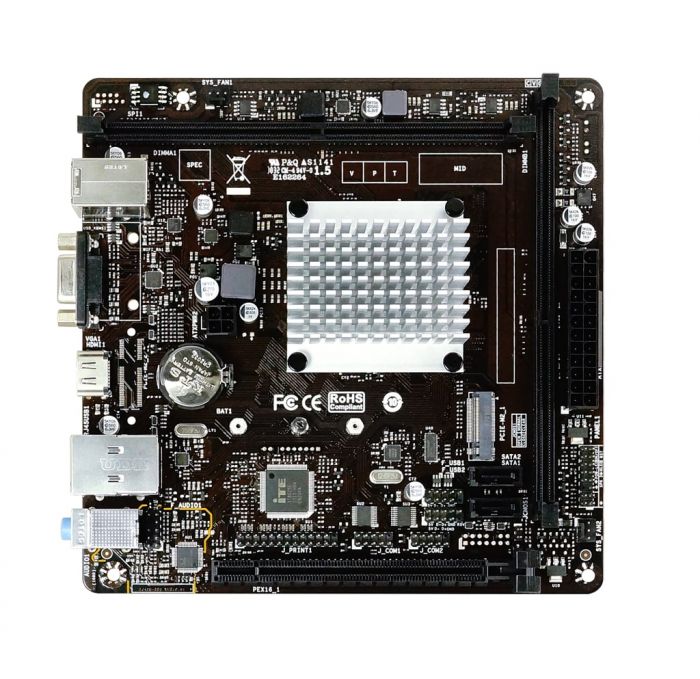 Материнська плата Biostar J4125NHU Intel J4125 2xDDR4 HDMI D-Sub mATX