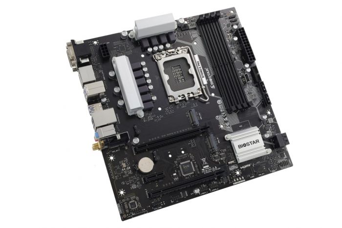 Материнська плата Biostar B760MZ-E PRO s1700 B760 4xDDR5 HDMI DP D-Sub mATX