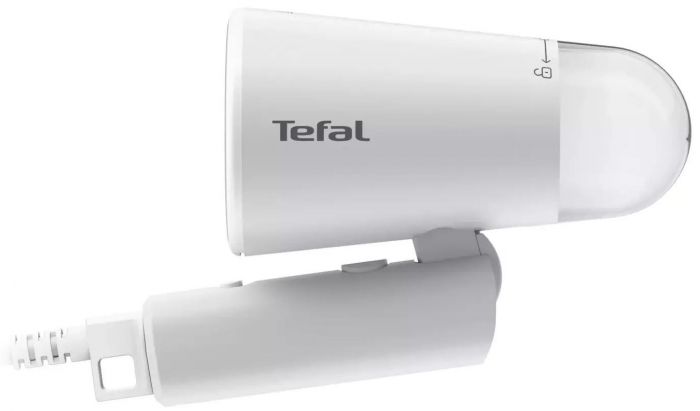 Відпарювач Tefal компактний, 1200Вт, 70мл, постійна пара - 20гр, пластик підошв., білий