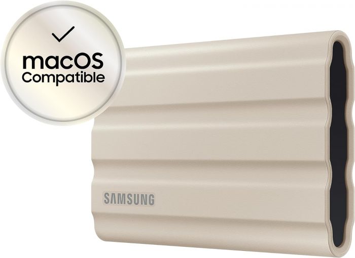 Портативний SSD Samsung 1TB USB 3.2 Gen 2 Type-C T7 Shield