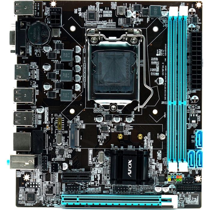 Материнська плата AFOX IH61-MA2 s1155 H61 2xDDR3 HDMI D-Sub mATX