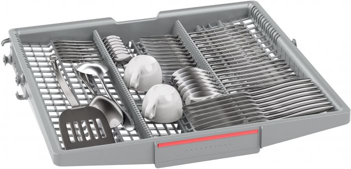 Посудомийна машина Bosch вбудована, 13компл., A++, 60см, дисплей, 3й кошик, білий