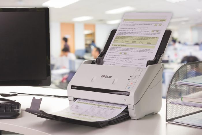 Сканер A4 Epson WorkForce DS-530II