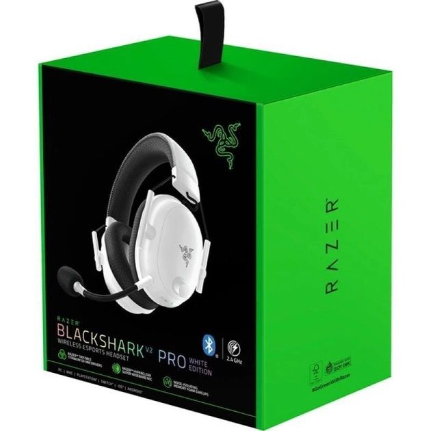 Гарнітура ігрова BlackShark V2 Pro (2023), 7.1, WL/BT, білий