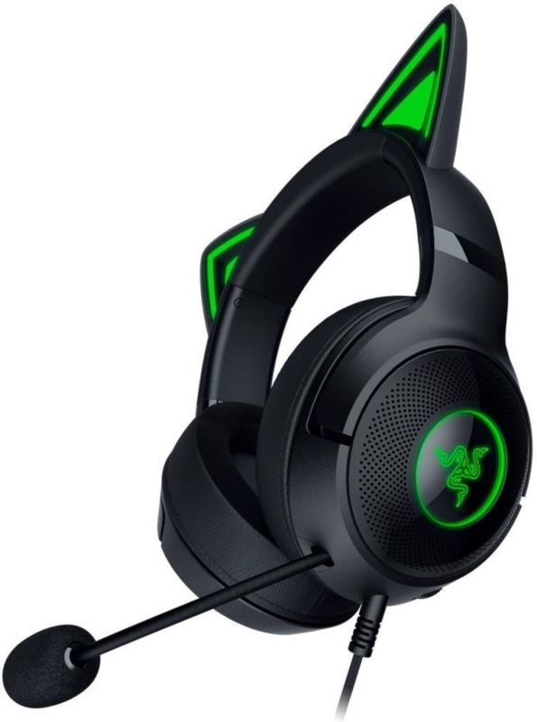 Гарнітура Razer Kraken Kitty V2, RGB, USB, чорний