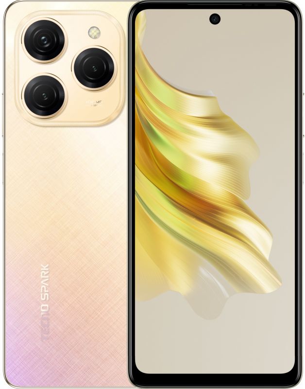 Смартфон TECNO Spark 20 PRO (KJ6) 6.78" 8/256ГБ, 2SIM, 5000мА•год, Sunset Blush