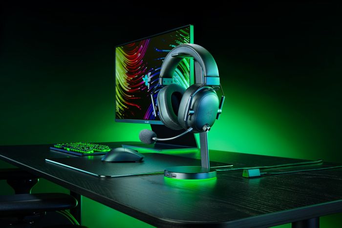 Гарнітура Razer BlackShark V2 HyperSpeed, USB/WL, чорний