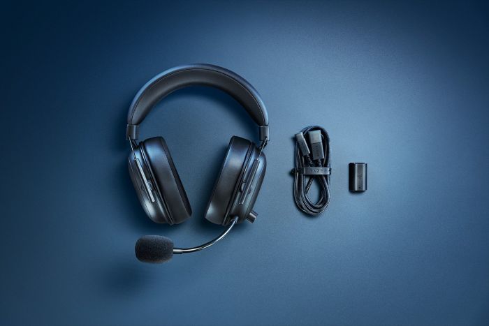 Гарнітура Razer BlackShark V2 HyperSpeed, USB/WL, чорний