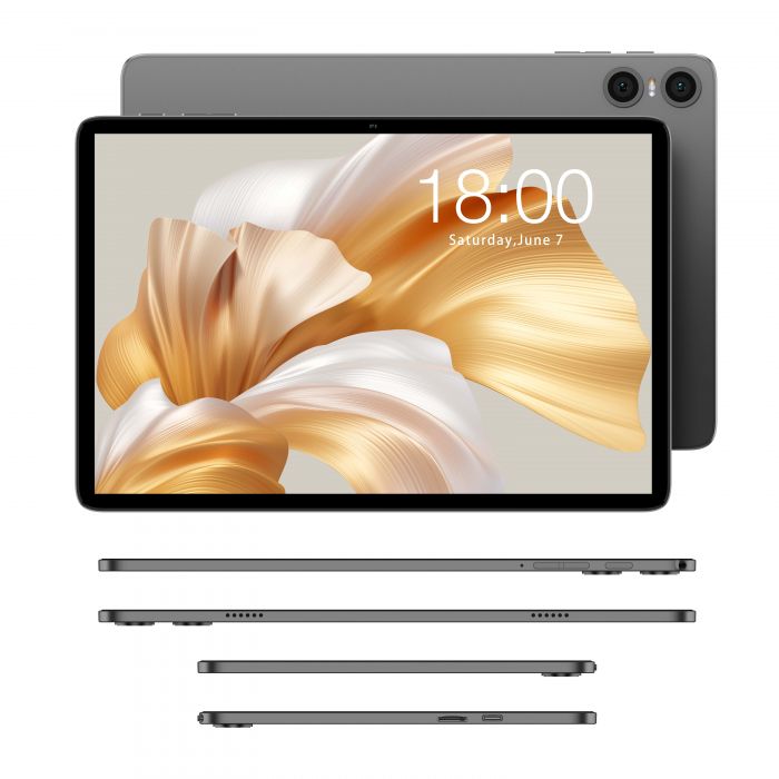Планшет Teclast P30T 10.1" 4ГБ, 128ГБ, 6000мА•год, Android, сірий