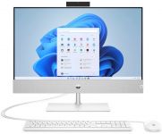 Комп'ютер персональний моноблок HP Pavilion 23,8" FHD IPS AG, Intel i5-13400T, 16GB, F512GB, NVD3050-4, WiFi, кл+м, DOS, білий