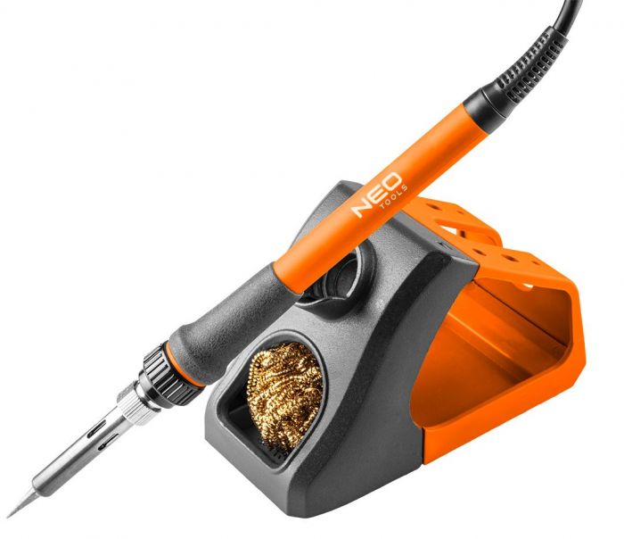 Паяльна станція Neo Tools SL1, 60Вт, 180-450 °С, РК-дисплей, ESD захист, автоматичне відключення