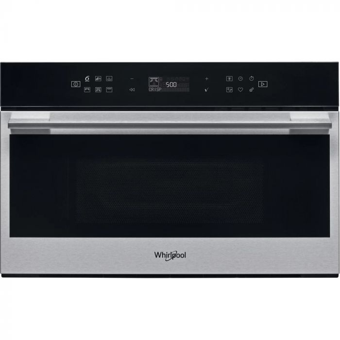 Мікрохвильова піч Whirlpool вбудовувана, 31л, електронне упр., 1000Вт, гриль, дисплей, нерж
