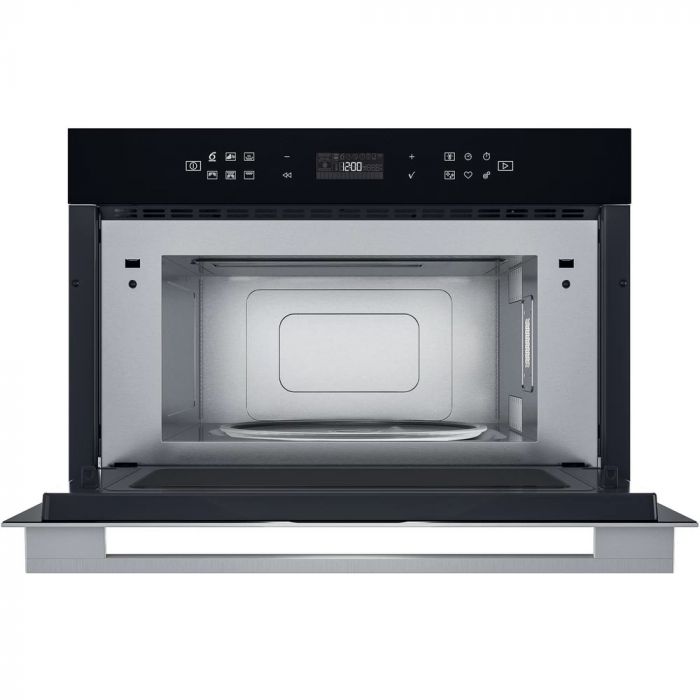 Мікрохвильова піч Whirlpool вбудовувана, 31л, електронне упр., 1000Вт, гриль, дисплей, нерж