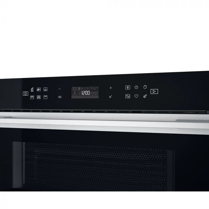 Мікрохвильова піч Whirlpool вбудовувана, 31л, електронне упр., 1000Вт, гриль, дисплей, нерж