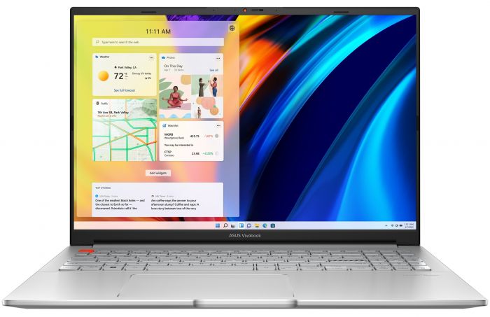Ноутбук ASUS Vivobook Pro 16 K6602VV-KV084 16" WQXGA IPS, Intel i9-13900H, 16GB, F1TB, NVD4060-8, noOS, Сріблястий