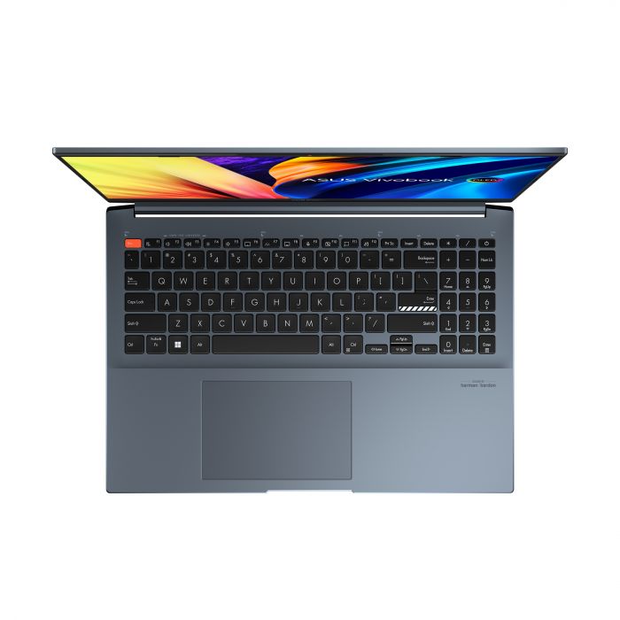Ноутбук ASUS Vivobook Pro 16 K6602VU-KV026 16" WQXGA IPS, Intel i7-13700H, 16GB, F1TB, NVD4050-6, noOS, Блакитний