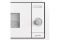 Мікрохвильова піч Gorenje вбудовувана Simplicity, 23л, міх. управл., 900Вт, гриль, дисплей, білий