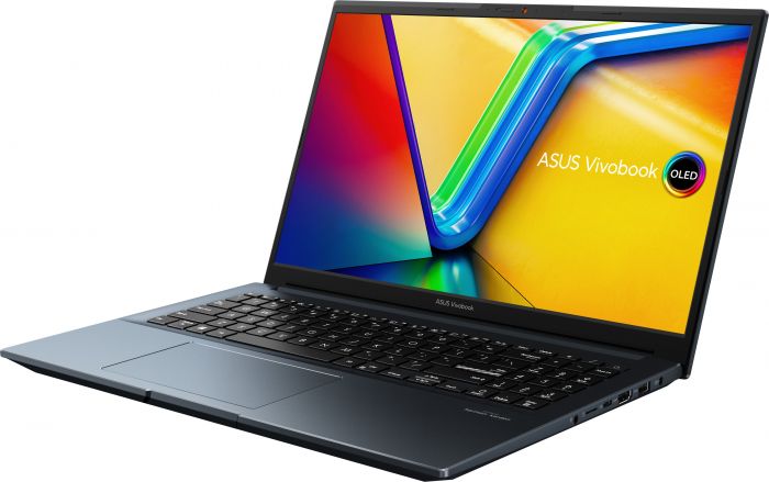 Ноутбук ASUS Vivobook Pro 15 M6500XU-LP017 15.6" FHD IPS, AMD R7-7840HS, 16GB, F1TB, NVD4050-6, noOS, Блакитний