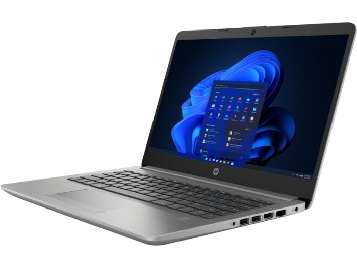 Ноутбук HP 240-G9 14" FHD IPS AG, Intel i5-1235U, 16GB, F256GB, UMA, DOS, сріблястий