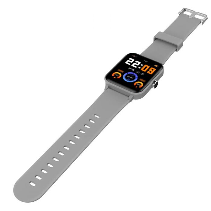 Смарт-годинник Blackview R30 44мм, 1.83", 240x284, TFT, BT 5.0, 384КБ, сірий
